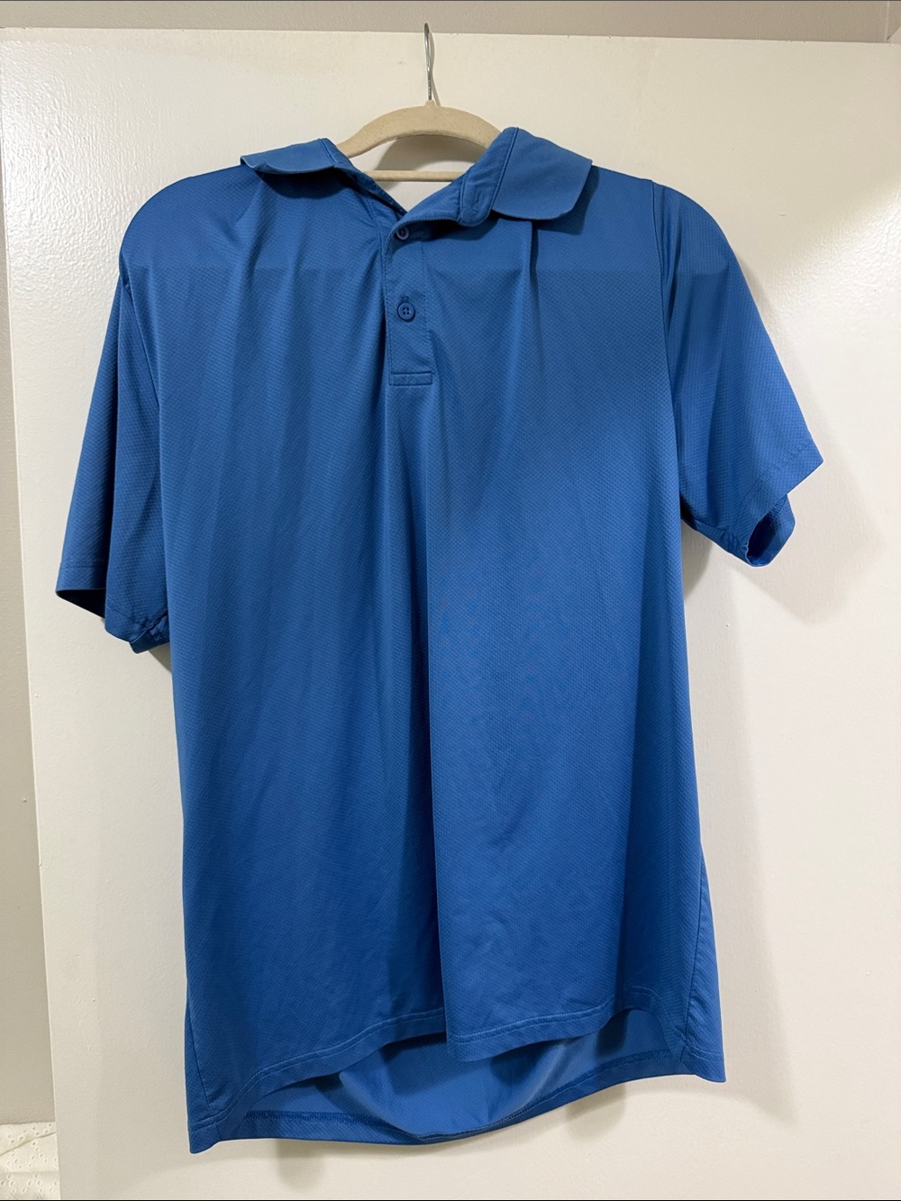 Men's Royal Blue Short-Sleeve Polo